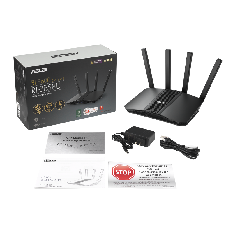 WiFi маршрутизатор Asus RT-BE58U (902IG0910-MO3C00) фото