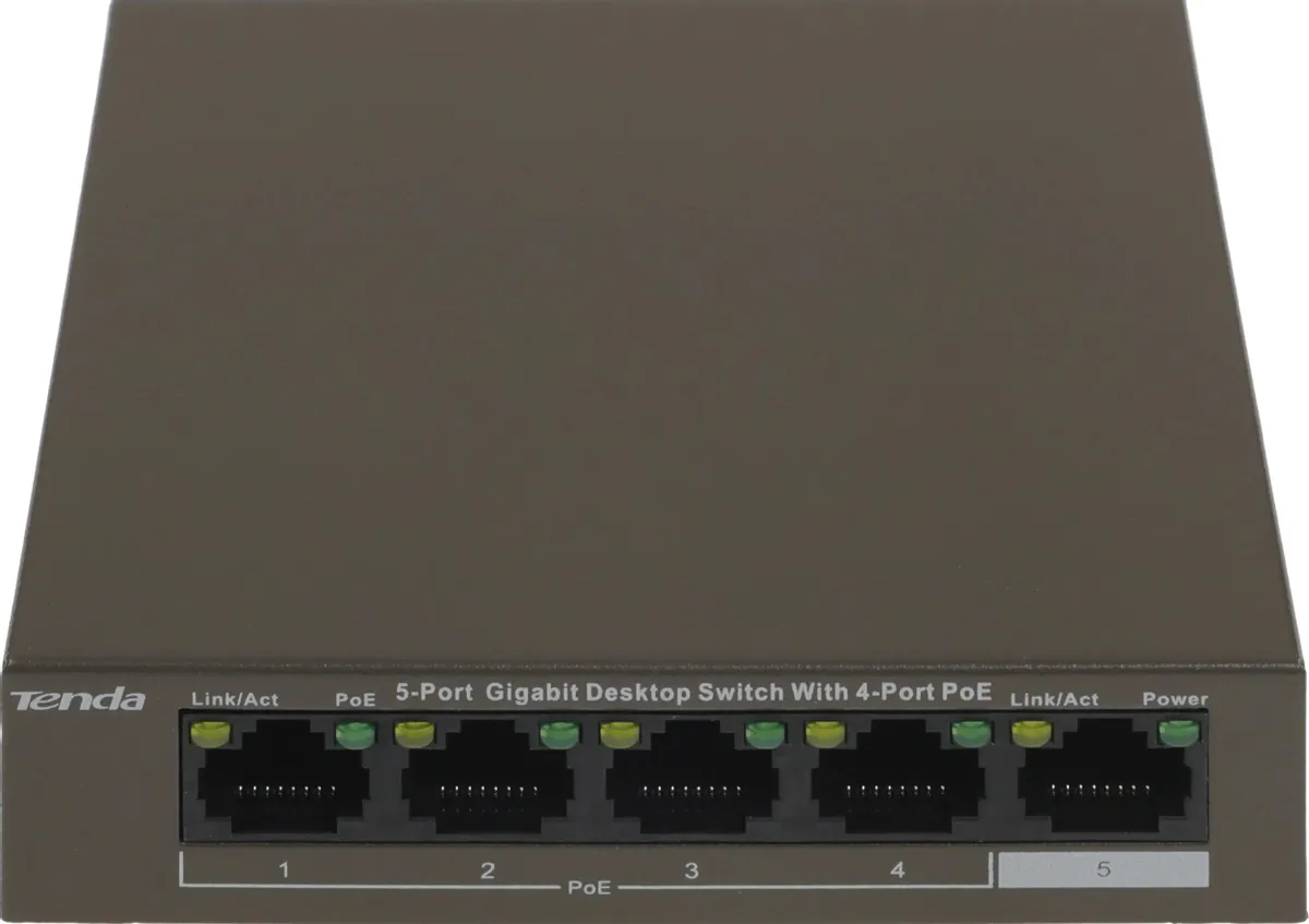 PoE-коммутатор Tenda TEG1105P-4-63W (TEG1105P-4-63W) фото