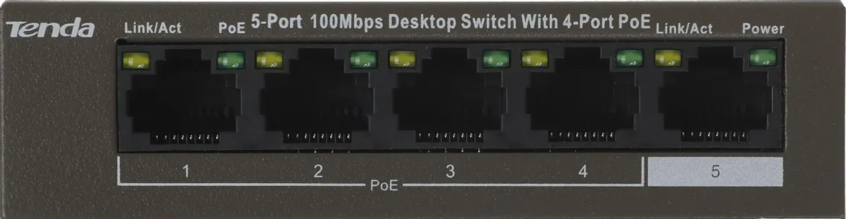 PoE-коммутатор Tenda TEF1105P-4-63W (TEF1105P-4-63W) фото