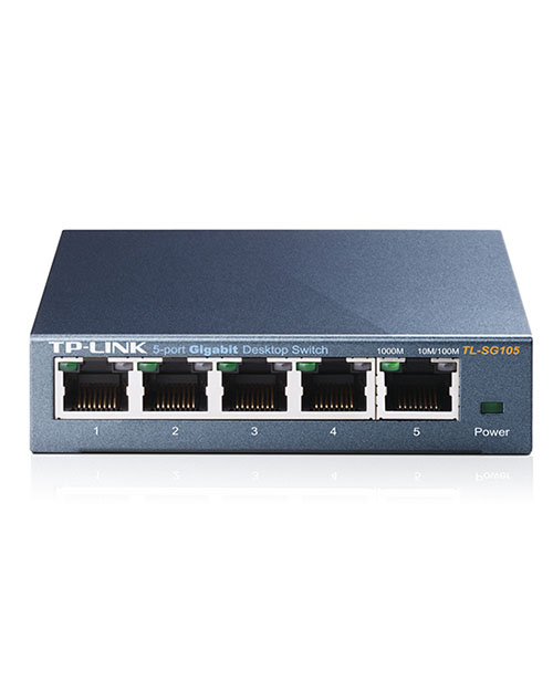 картинка TP-Link TL-SG105 5-портовый 10/100/1000 Мбит/с настольный коммутатор от магазина itmag.kz