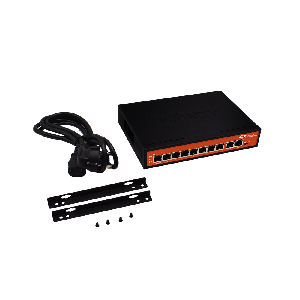 Коммутатор неуправляемый Wi-Tek WI-PS308G v2  (WI-PS308G v2) фото