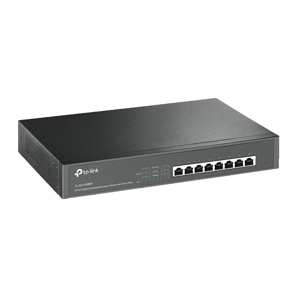 Коммутатор TP-Link TL-SG1008MP V4.0 (TL-SG1008MP (UN) V4.0) фото