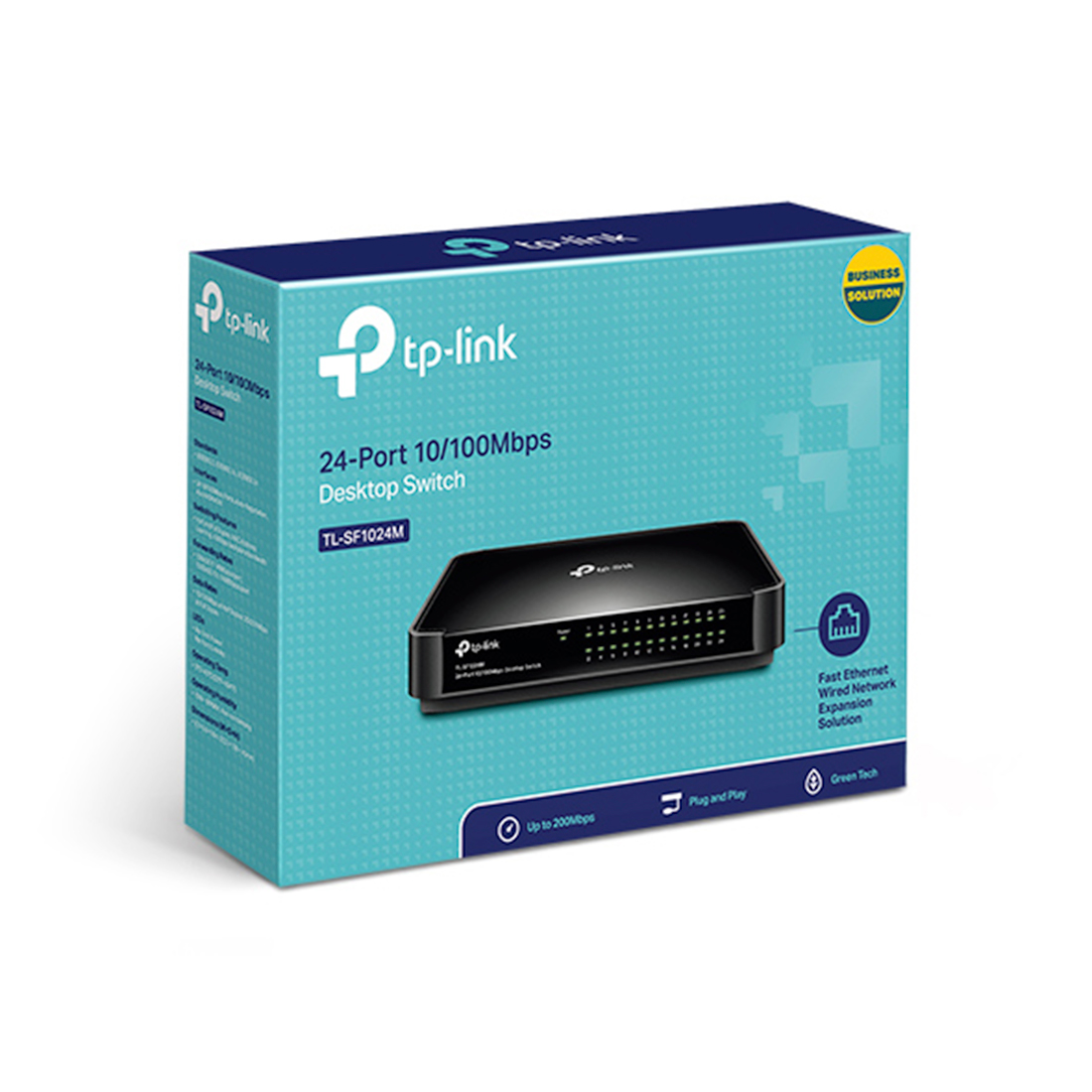 Коммутатор TP-Link TL-SF1024M 24-портовый 10/100 Мбит/с настольный (TL-SF1024M) фото