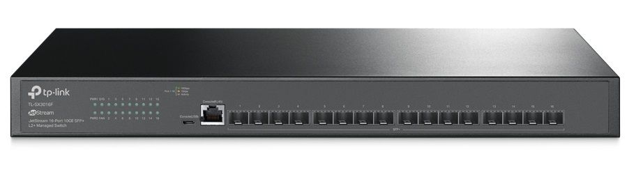 картинка Коммутатор управляемый оптический SFP+ 10GE 16-портовый Tp-Link TL-SX3016F (TL-SX3016F(UN) от магазина itmag.kz