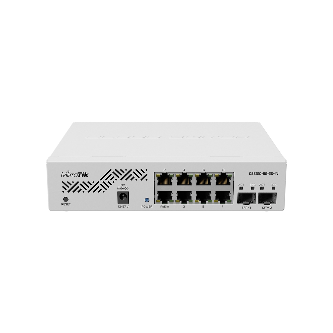 Коммутатор MikroTik CSS610-8G-2S+IN (CSS610-8G-2S+IN) фото