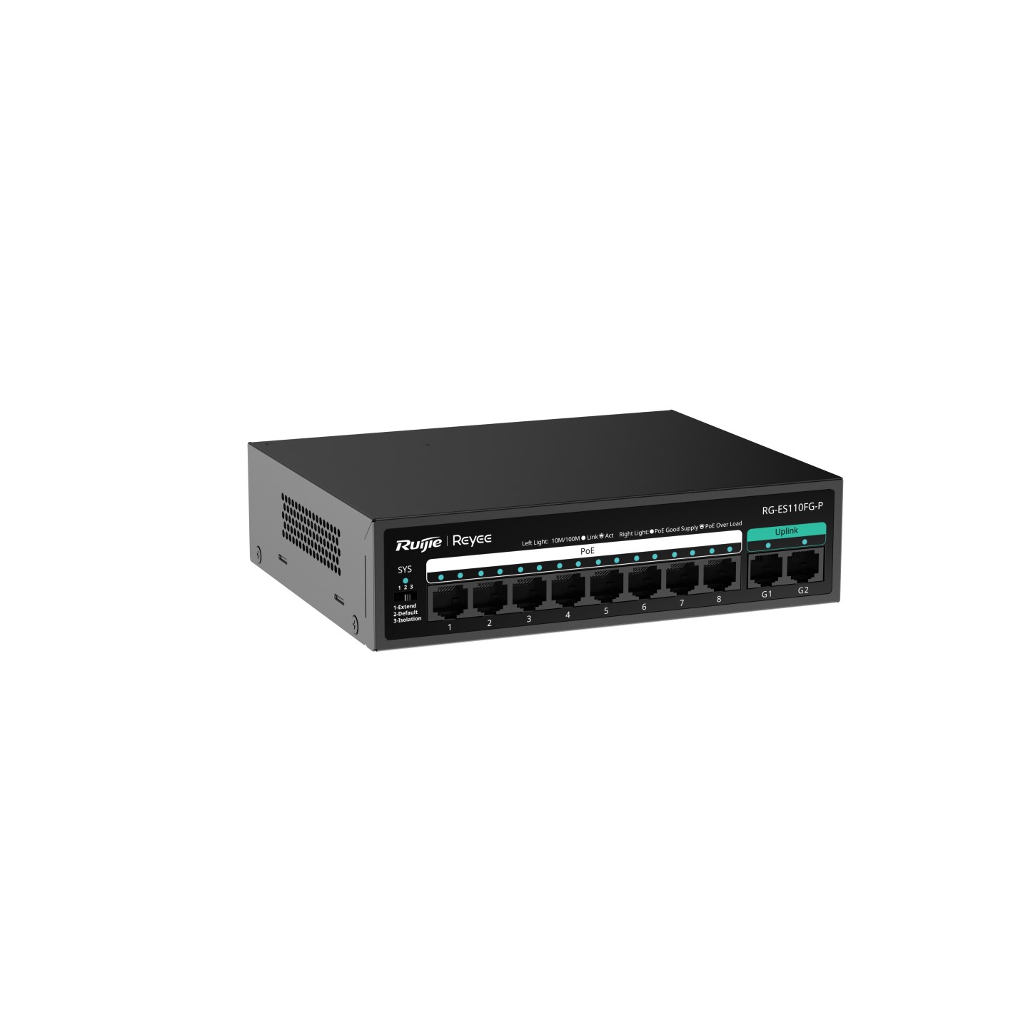 Коммутатор Ruijie Reyee RG-ES110FG-P PoE (RG-ES110FG-P) фото