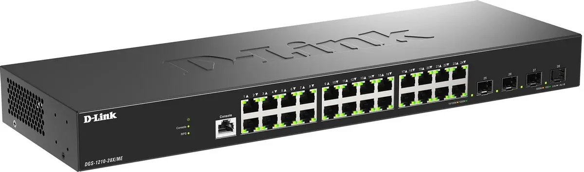 Коммутатор D-Link DGS-1210-28X/ME (DGS-1210-28X/ME/C1A) фото