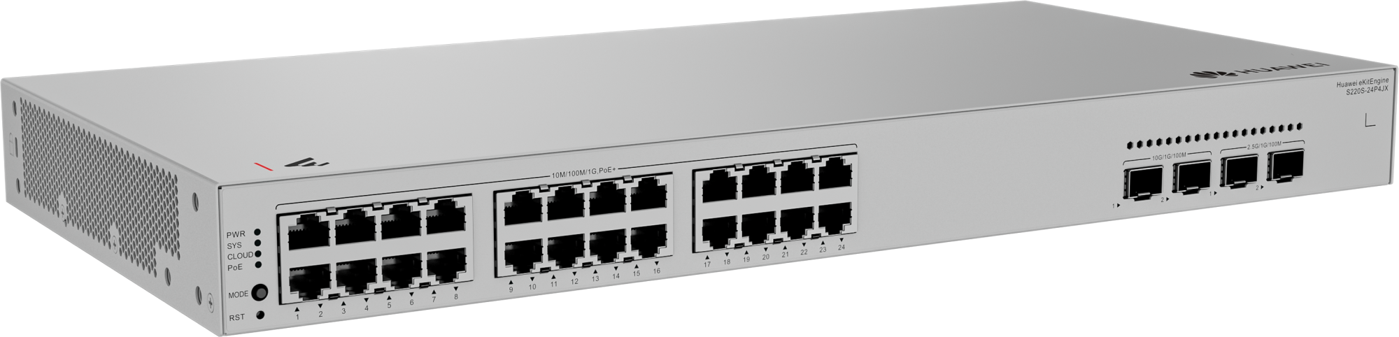 Коммутатор Huawei S220S-24P4JX PoE (98012518) фото