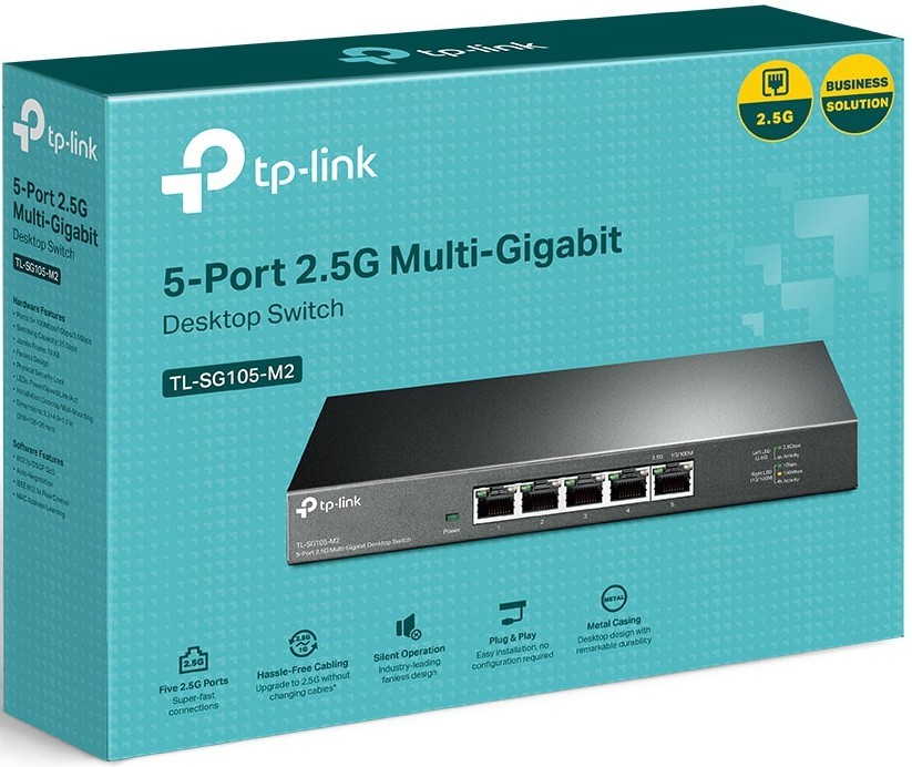 Коммутатор Tp-Link TL-SG105-M2 (TL-SG105-M2(UN)) фото