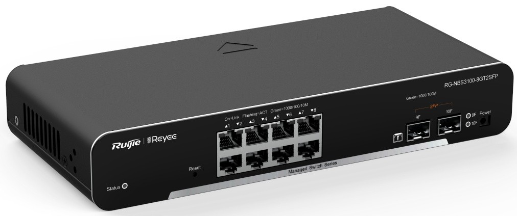 Коммутатор Ruijie Reyee RG-NBS3100-8GT2SFP (RG-NBS3100-8GT2SFP) фото