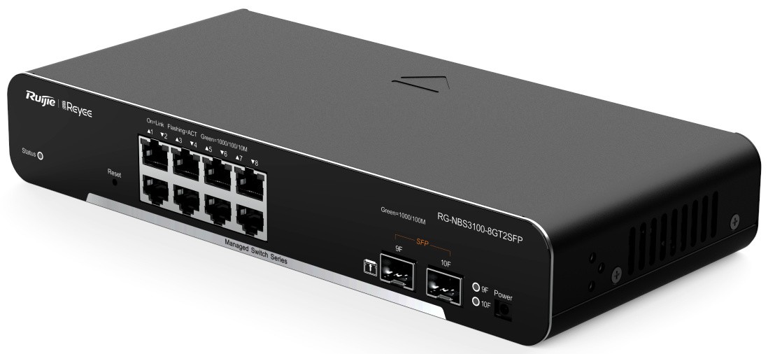 Коммутатор Ruijie Reyee RG-NBS3100-8GT2SFP (RG-NBS3100-8GT2SFP) фото