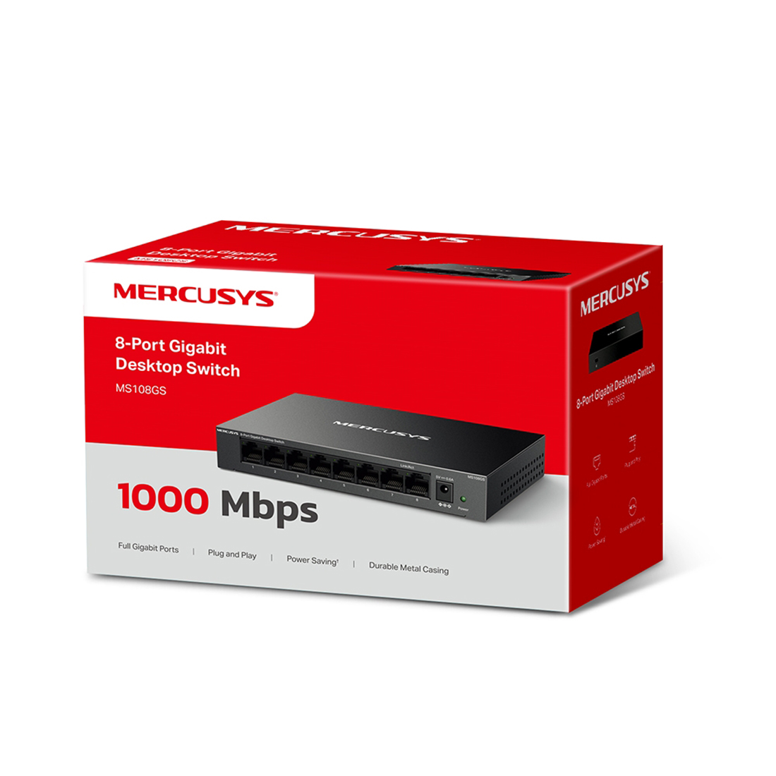 Коммутатор Mercusys MS108GS (MS108GS) фото