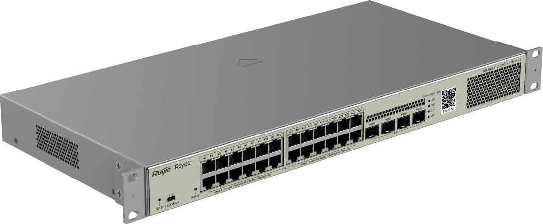 Коммутатор Ruijie Reyee RG-NBS3100-24GT4SFP-P-V2 (RG-NBS3100-24GT4SFP-P-V2) фото