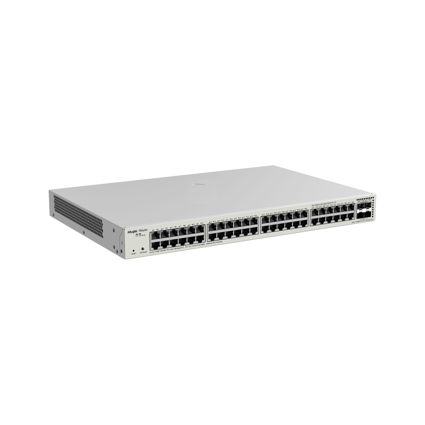 Коммутатор Ruijie | Reyee RG-NBS3100-48GT4SFP-P-V2 (RG-NBS3100-48GT4SFP-P-V2) фото