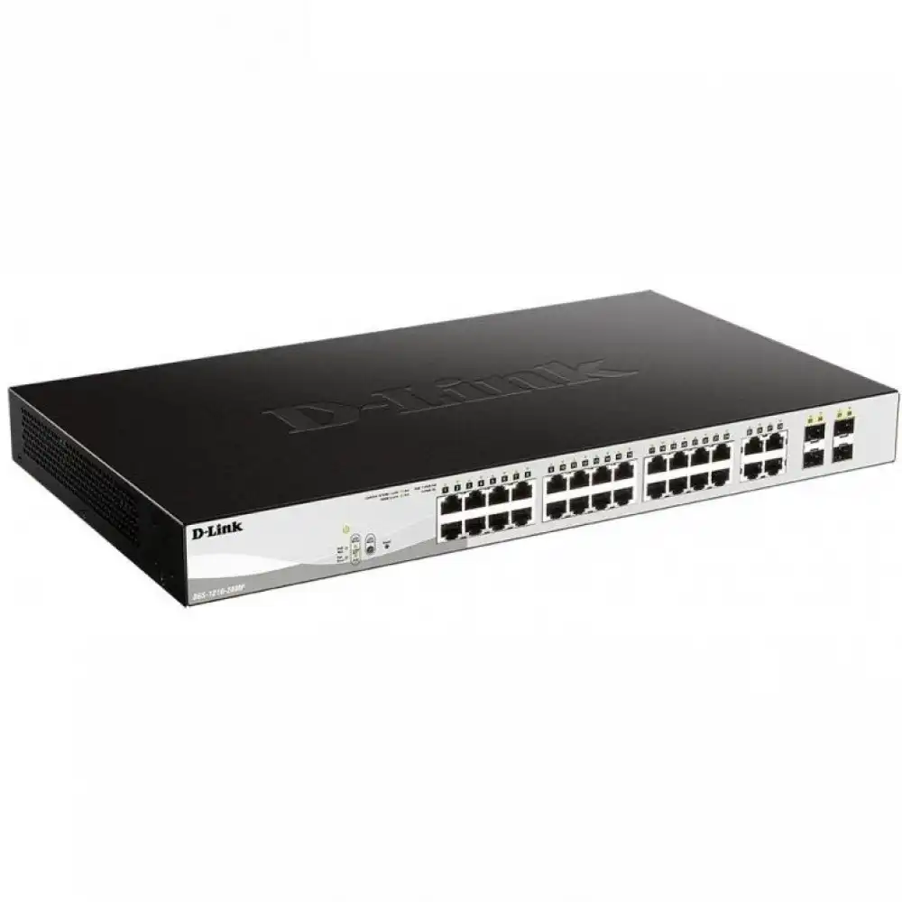 Коммутатор D-Link DGS-1210-28MP (DGS-1210-28MP/F3A) фото