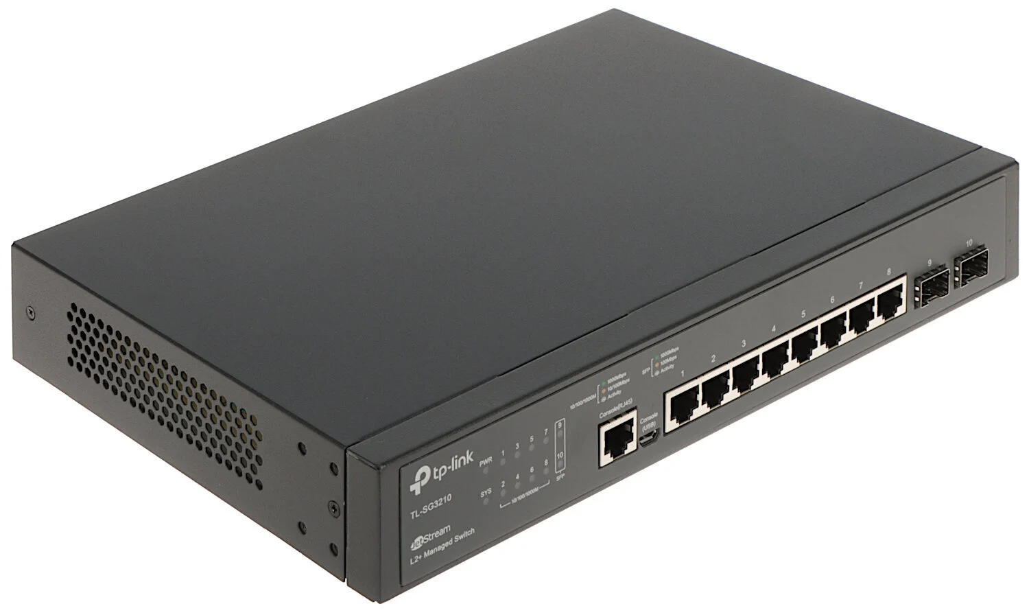Коммутатор управляемый GbE  8-портовый Tp-Link SG3210  (SG3210(UN)) фото