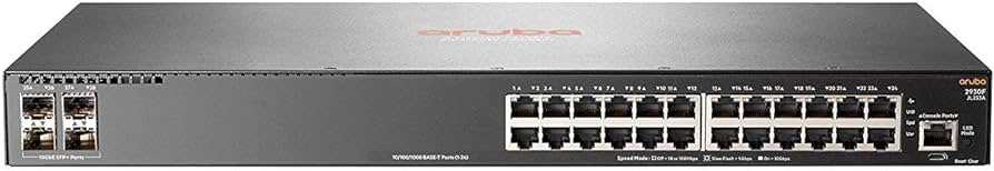 Коммутатор HPE JL253A Aruba 2930F 24G 4SFP+ Swch (JL253A) фото