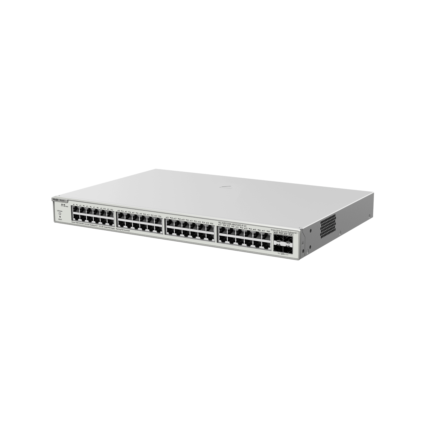Коммутатор Ruijie Reyee RG-NBS3200-48GT4XS-P-V2 (RG-NBS3200-48GT4XS-P-V2) фото