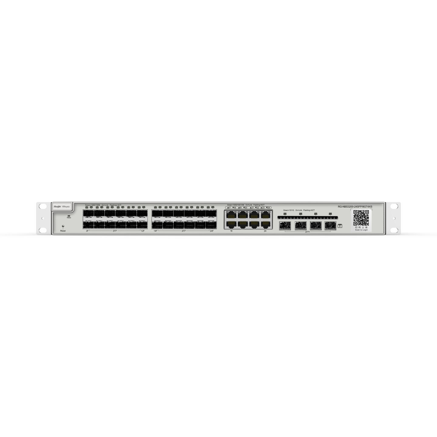 Коммутатор L2 управляемый Reyee (RG-NBS3200-24SFP/8GT4XS) фото