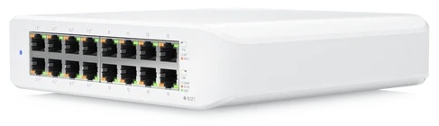 Коммутатор Ubiquiti UniFi Desktop 16Port Gigabit Switch with PoE (USW-Lite-16-POE) фото