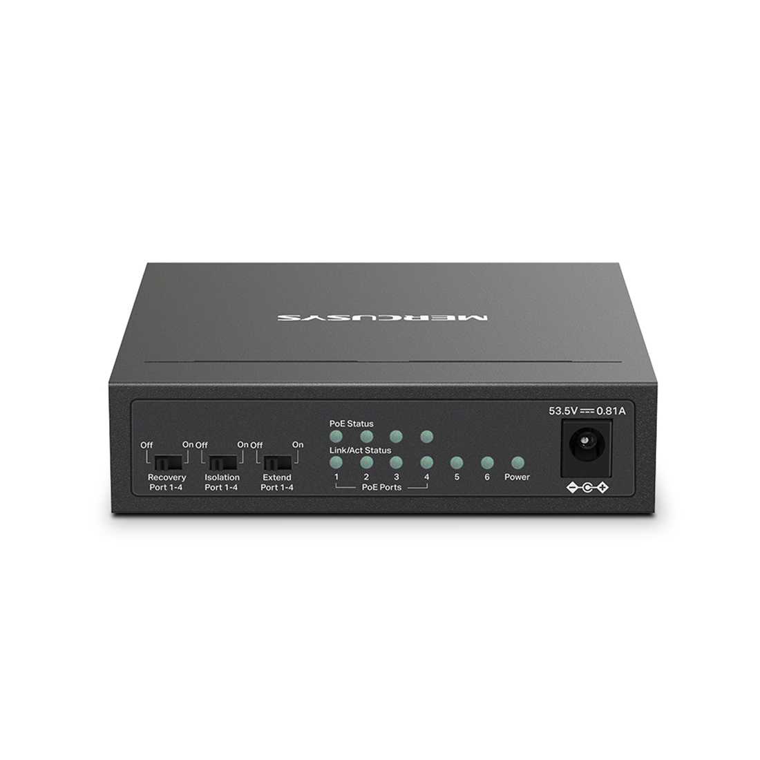Коммутатор PoE+  6-портовый  Mercusys MS106LP  (MS106LP(UN)) фото