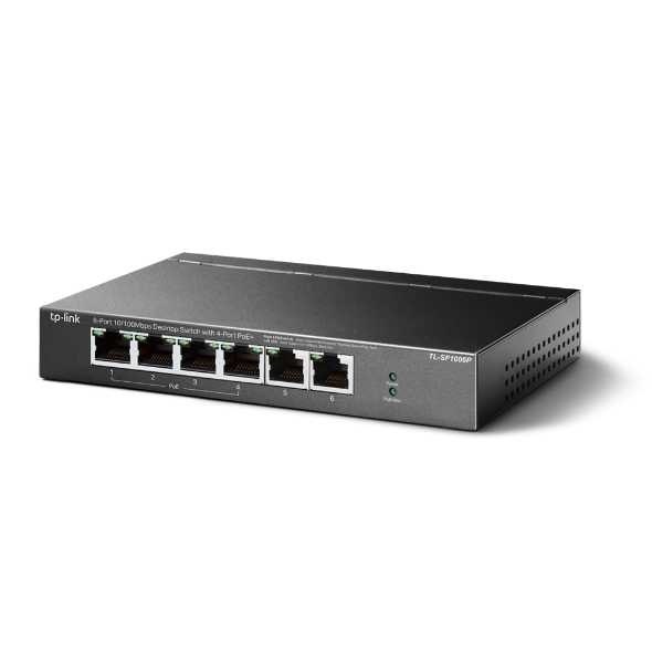 Коммутатор TP-Link TL-SF1006P (TL-SF1006P(UN) V1.0/TL-SF1006P(UN) V3.0) фото