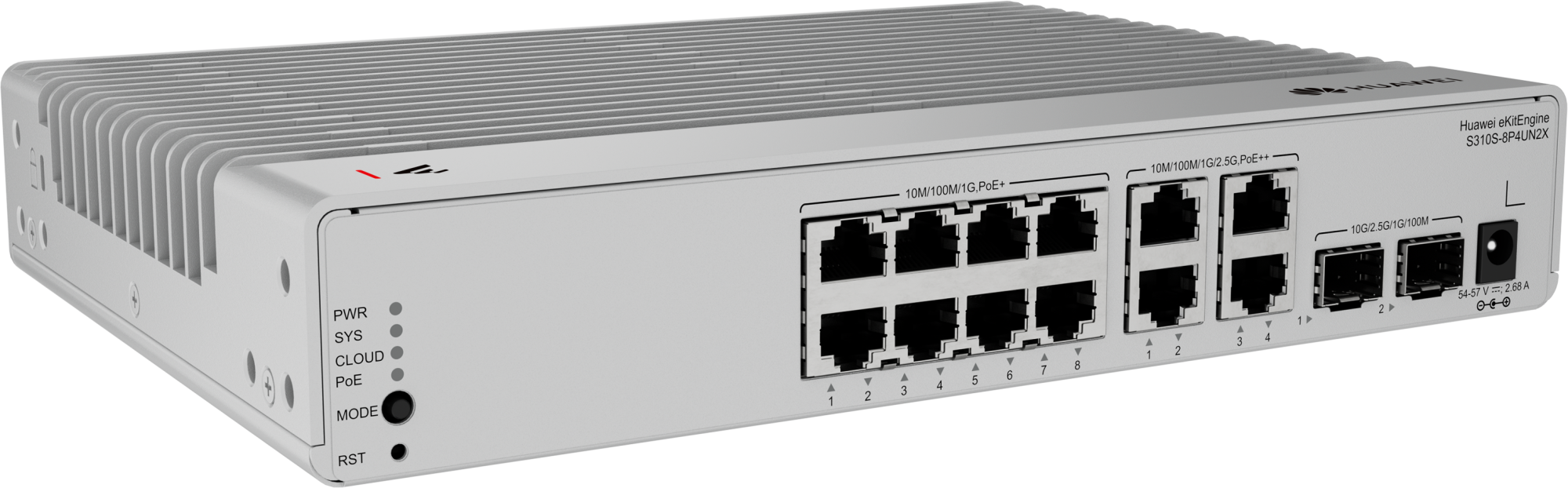 Коммутатор Huawei S310S-8P4UN2X PoE (98012849) фото