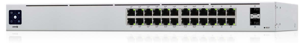 Коммутатор Ubiquiti UniFi 24Port Gigabit Switch with PoE and SFP (USW-24-POE-EU) фото