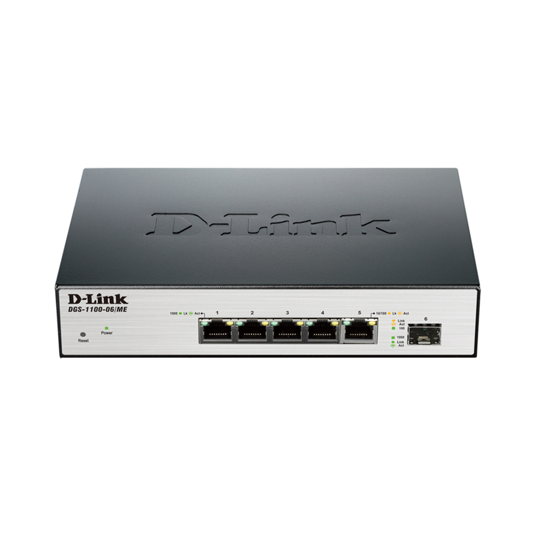 картинка D-Link DGS-1100-06/ME/A1B Упр-ый  L2  5 портов 10/100/1000Base-T и 1 портом 100/1000Base-X SFP от магазина itmag.kz