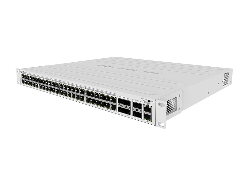 Сетевой коммутатор MikroTik CRS354-48P-4S+2Q+RM Cloud Router Switch, 48x10/100/1000, 4x10G SFP+ (CRS354-48P-4S+2Q+RM) фото