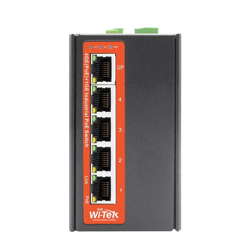 Неуправляемый коммутатор Wi-Tek WI-PS305G-I-DC (WI-PS305G-I-DC) фото
