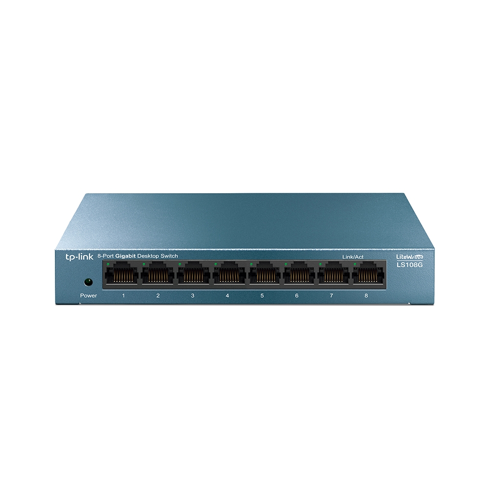 Коммутатор GbE  8-портовый Tp-Link TL-LS108G LiteWave  (LS108G(UN)) фото