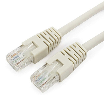 Патч-корд медный UTP Cablexpert PP10-15M кат.5e, 15м, литой, многожильный (серый) (PP10-15M) фото анонса каталога