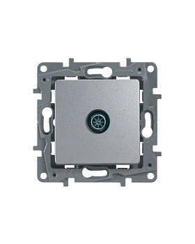Legrand 672451 Розетка TV звезда АЛЮ ETIKA (672451) фото анонса каталога
