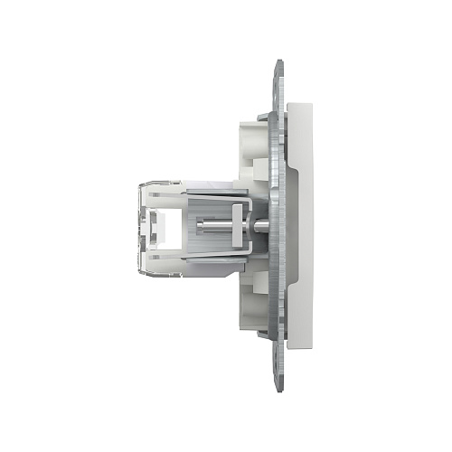 Розетка компьютерная SE EPH4770121 Asfora RJ45 кат. 6 механизм белый (EPH4770121) фото
