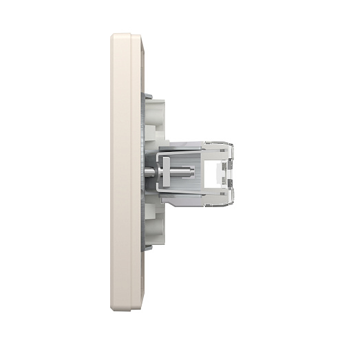 Розетка компьютерная SE EPH4700123 Asfora RJ45 кат. 6 в сборе кремовый (EPH4700123) фото