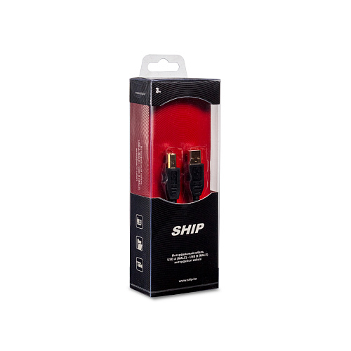 Интерфейсный кабель A-B SHIP SH7013-3B Hi-Speed USB 2.0 30В (SH7013-3B) фото