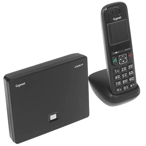  Телефон VoIP Gigaset AS690IP черный (Gigaset AS690 IP) фото