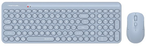 Клавиатура+мышь беспроводная A4tech Fstyler FG3300 Air2, Blue (FG3300 Air2 Blue) фото