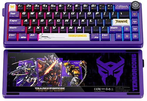 Клавиатура беспроводная Transformers TF-GK02, Purple (TF-GK02, Purple) фото