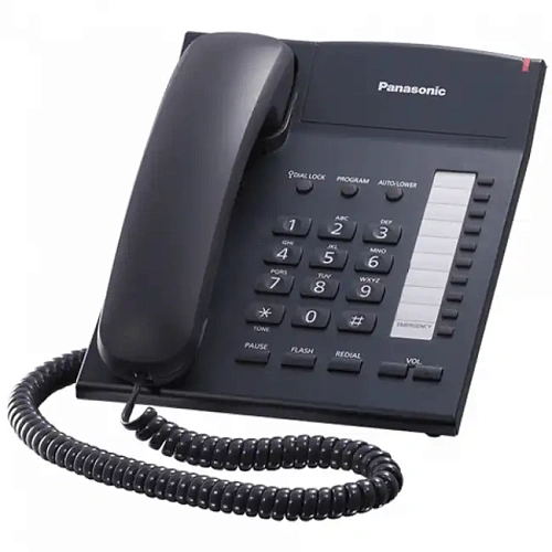  Телефон Panasonic KX-TS2382CAB, Black (KX-TS2382CAB/RUB) фото