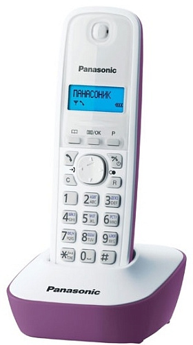 Радиотелефон Panasonic KX-TG1611RUF, AOH Lilac (KX-TG1611RUF) фото