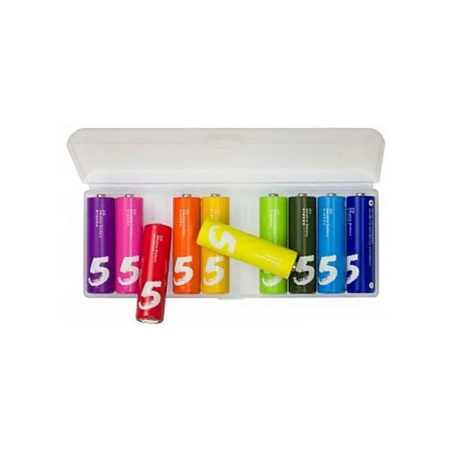 Батарейки Xiaomi AA Rainbow Batteries (10 штук в упаковке) (AA LR6) фото