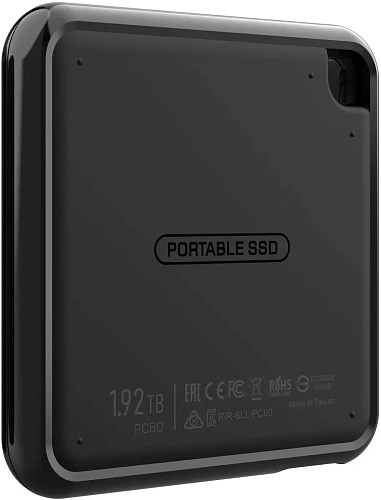 Внешний SSD диск USB Silicon Power PC60 1 TB, black (SP010TBPSDPC60CK) фото