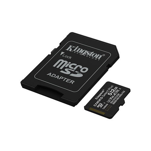 Карта памяти MicroSD 512GB Class 10 UHS-I Kingston (SDCS3/512GB) фото