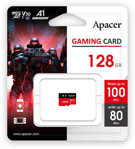 Карта памяти Apacer AP128GMCSX10U7-RAGC 128GB (AP128GMCSX10U7-RAGC) фото