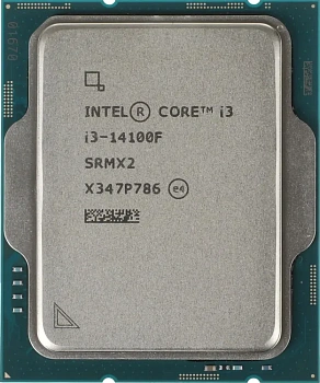 Процессор CPU Intel Core i3-14100F, tray (CM8071505092207SRMX2) фото анонса каталога