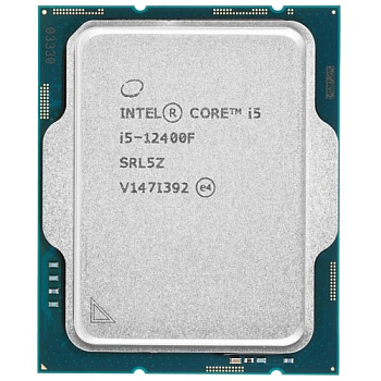 Процессор Intel Core i5-12400F (2.5GHz, 18MB, LGA1700) tray (CM8071504650609SRL5Z) фото анонса каталога