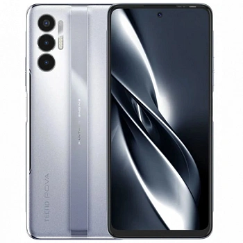 Смартфон Tecno Pova 3, Tech Silver (LF7N/TECH SILVER 128GB) фото анонса каталога