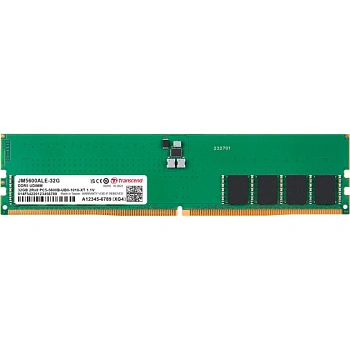 Память оперативная Transcend JM5600ALE-32G 32GB DDR5 (JM5600ALE-32G) фото анонса каталога
